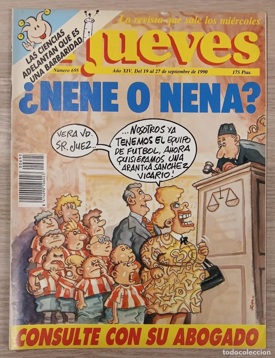 Sammeln von Zeitschriften El Jueves: REVISTA COMIC EL JUEVES NUMERO 695