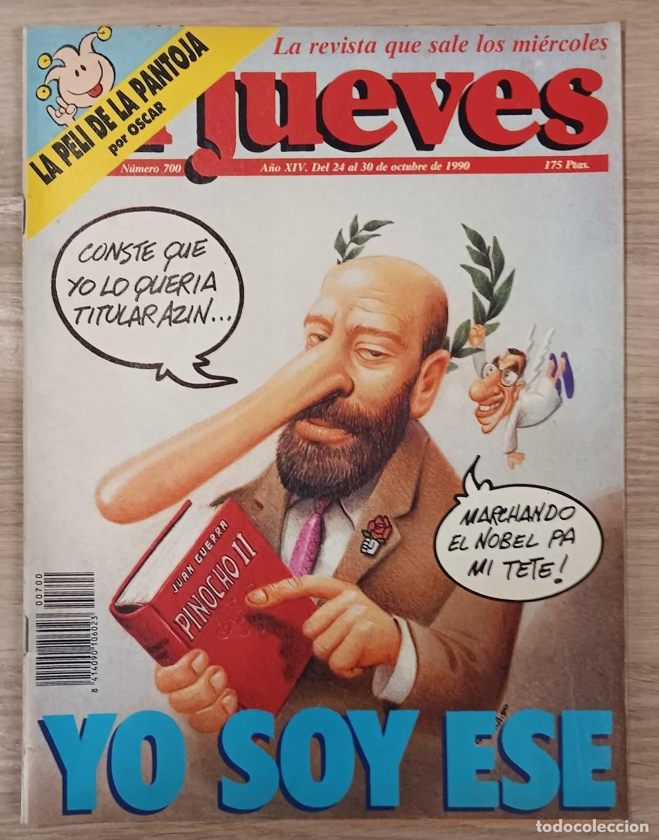 Sammeln von Zeitschriften El Jueves: REVISTA COMIC EL JUEVES NUMERO 700
