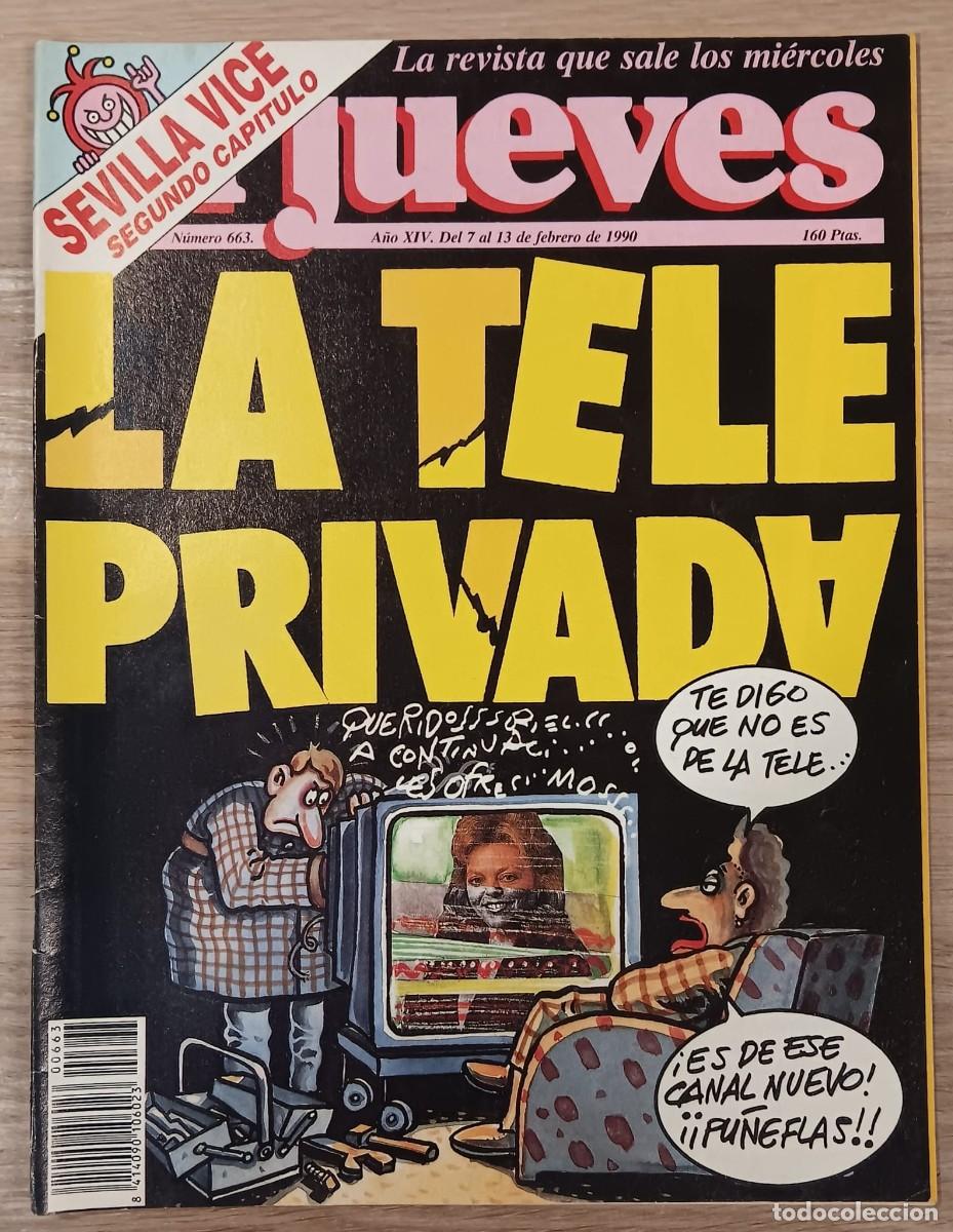 Coleccionismo de revista El Jueves: REVISTA COMIC EL JUEVES NUMERO 663