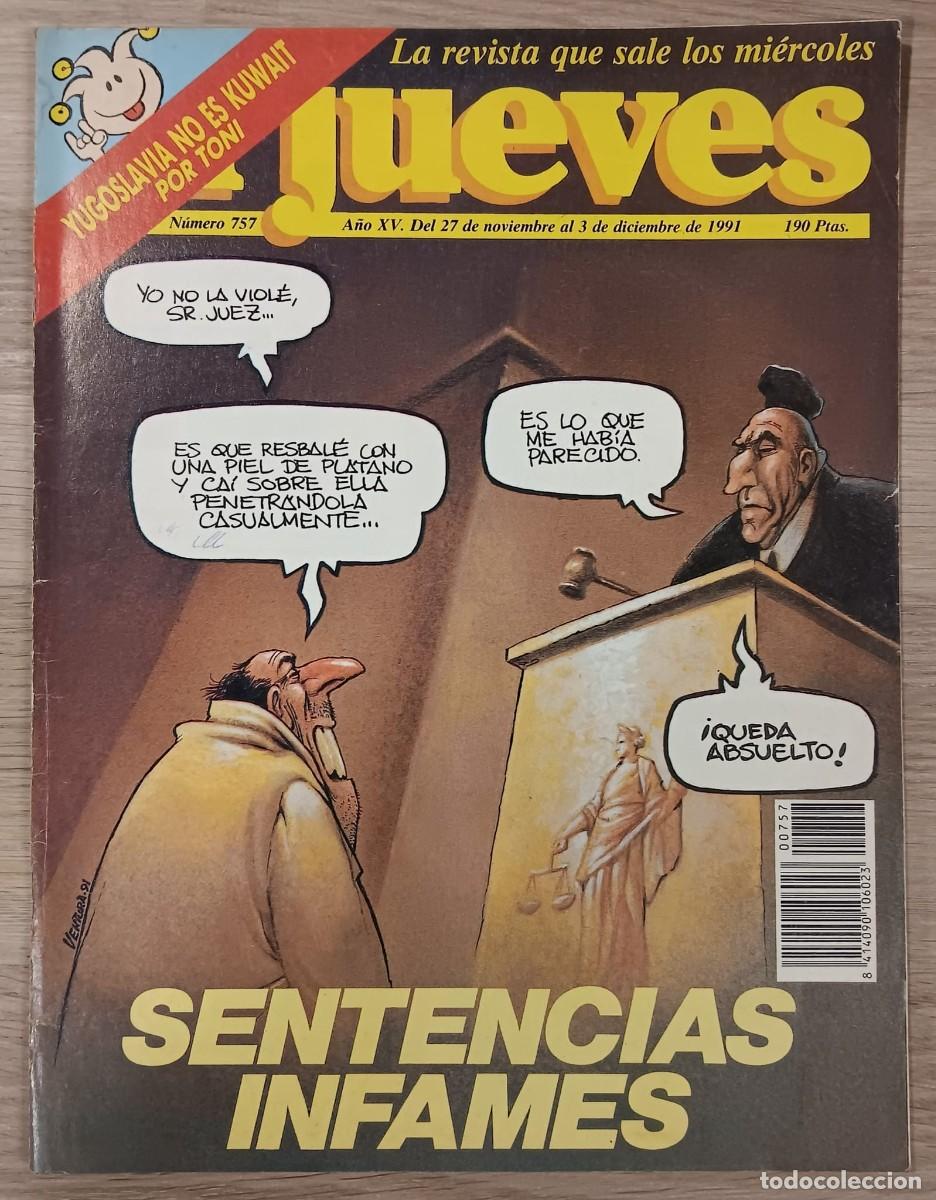 Coleccionismo de revista El Jueves: REVISTA COMIC EL JUEVES NUMERO 757