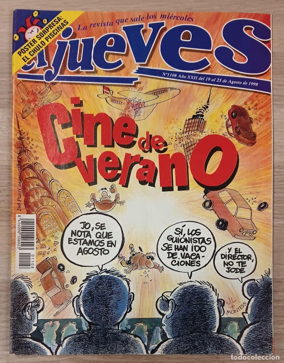 Coleccionismo de revista El Jueves: REVISTA COMIC EL JUEVES NUMERO 1108