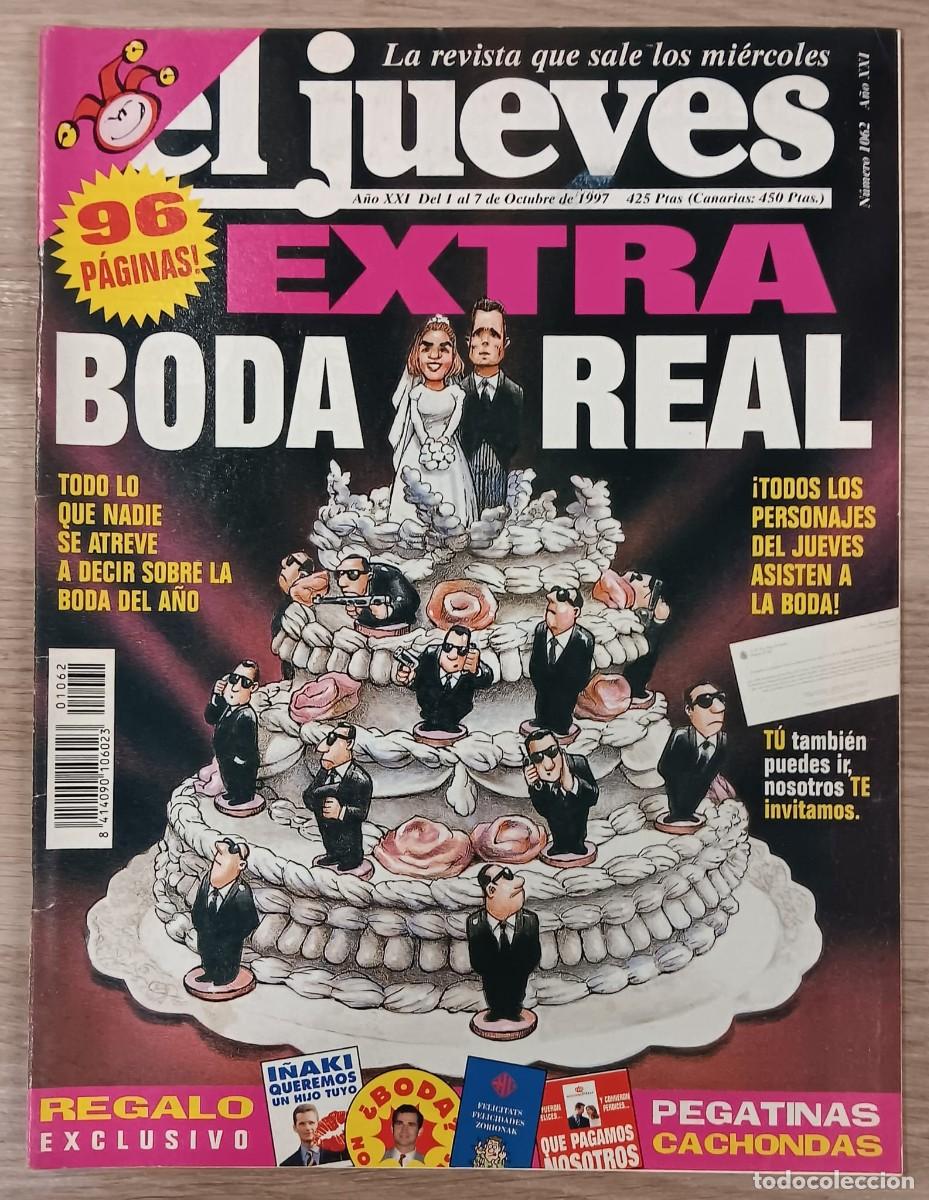 Coleccionismo de revista El Jueves: REVISTA COMIC EL JUEVES NUMERO 1062