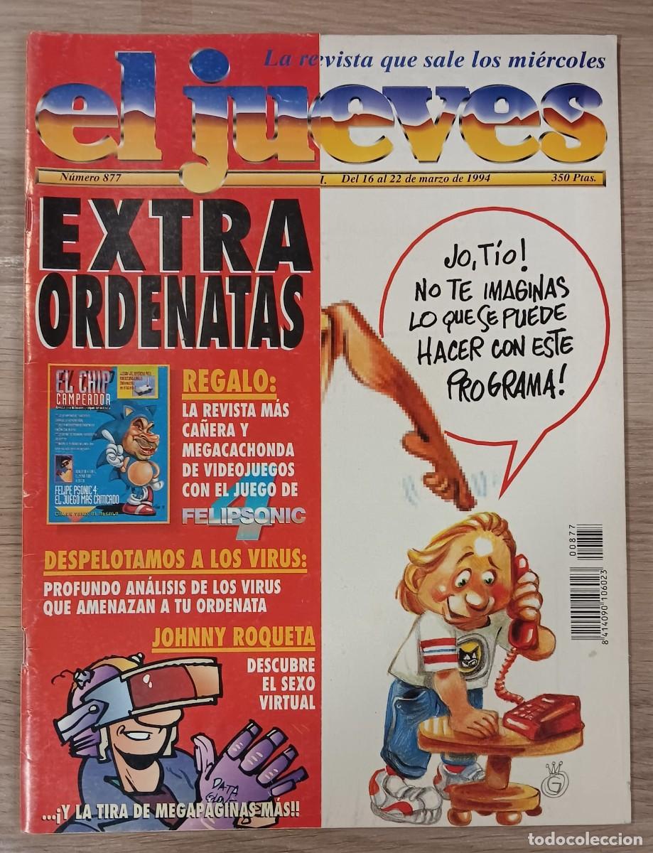 Coleccionismo de revista El Jueves: REVISTA COMIC EL JUEVES NUMERO 877