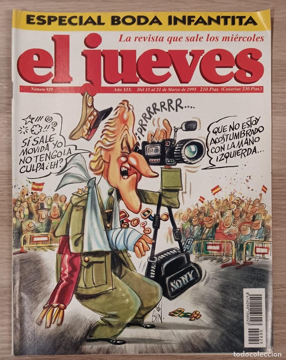 Coleccionismo de revista El Jueves: REVISTA COMIC EL JUEVES NUMERO 929
