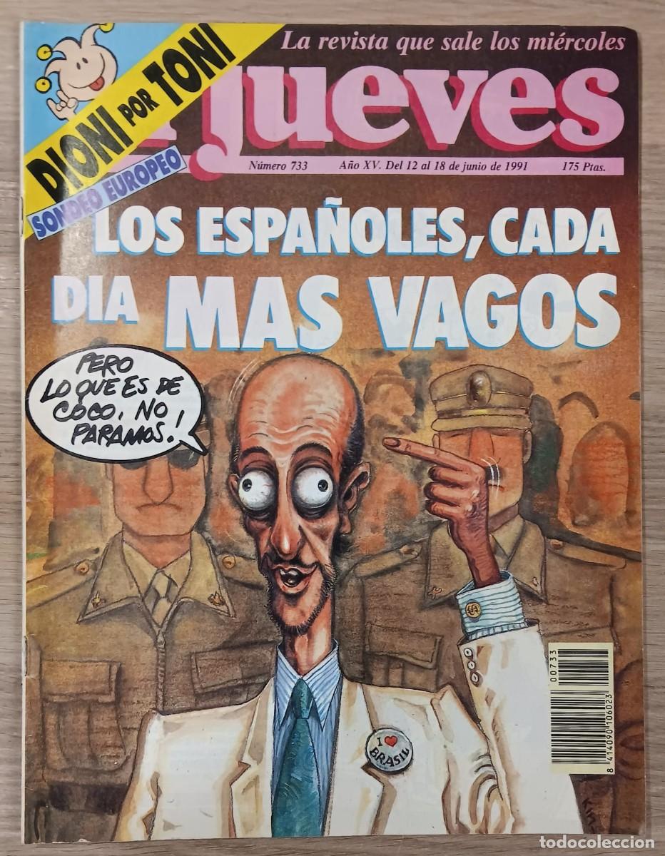 Coleccionismo de revista El Jueves: REVISTA COMIC EL JUEVES NUMERO 733