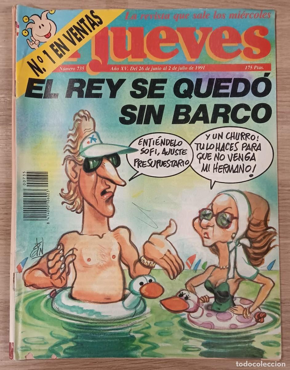 Coleccionismo de revista El Jueves: REVISTA COMIC EL JUEVES NUMERO 735