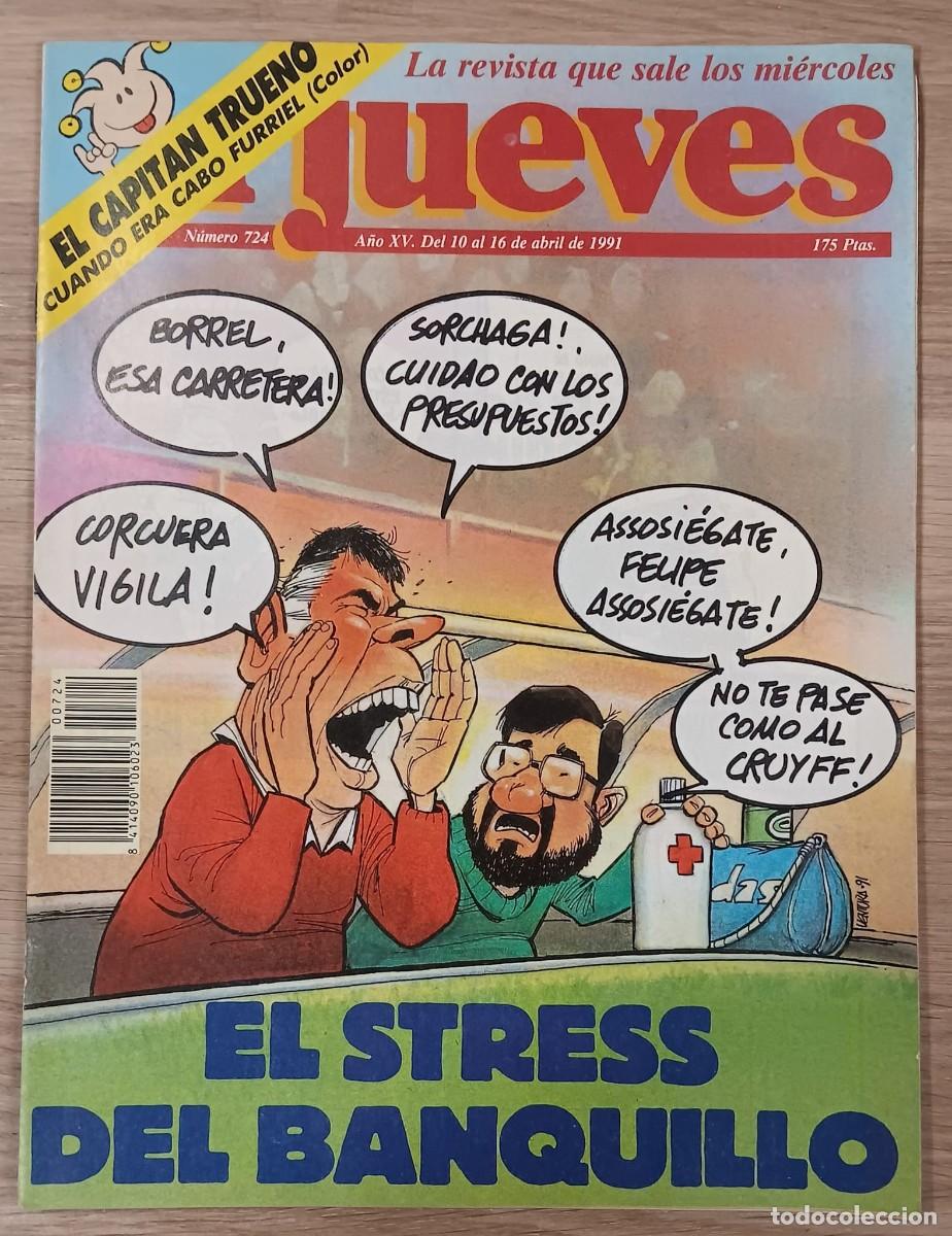Coleccionismo de revista El Jueves: REVISTA COMIC EL JUEVES NUMERO 724
