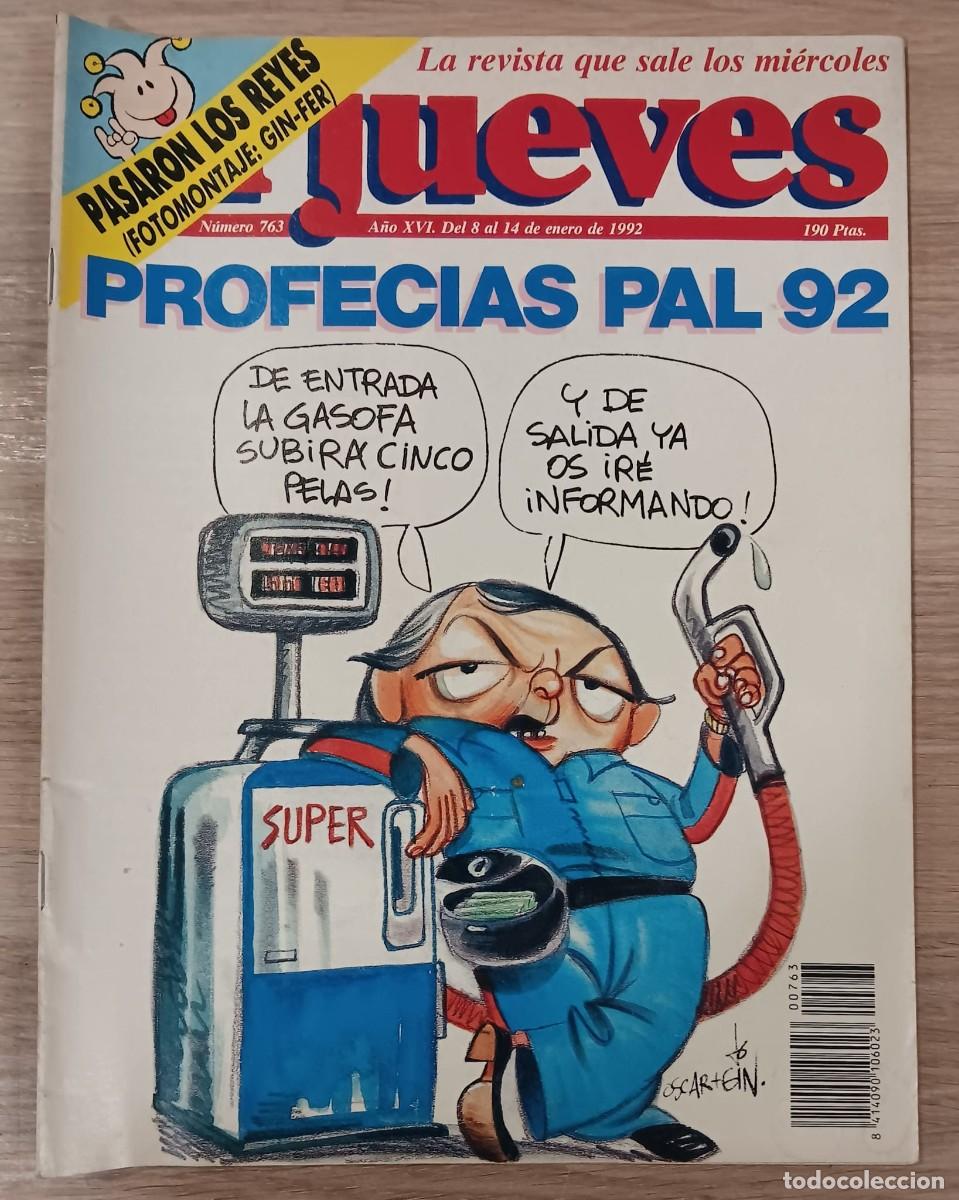 Coleccionismo de revista El Jueves: REVISTA COMIC EL JUEVES NUMERO 763
