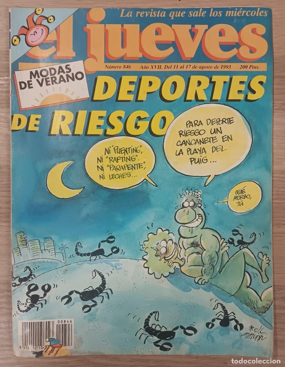 Coleccionismo de revista El Jueves: REVISTA COMIC EL JUEVES NUMERO 846