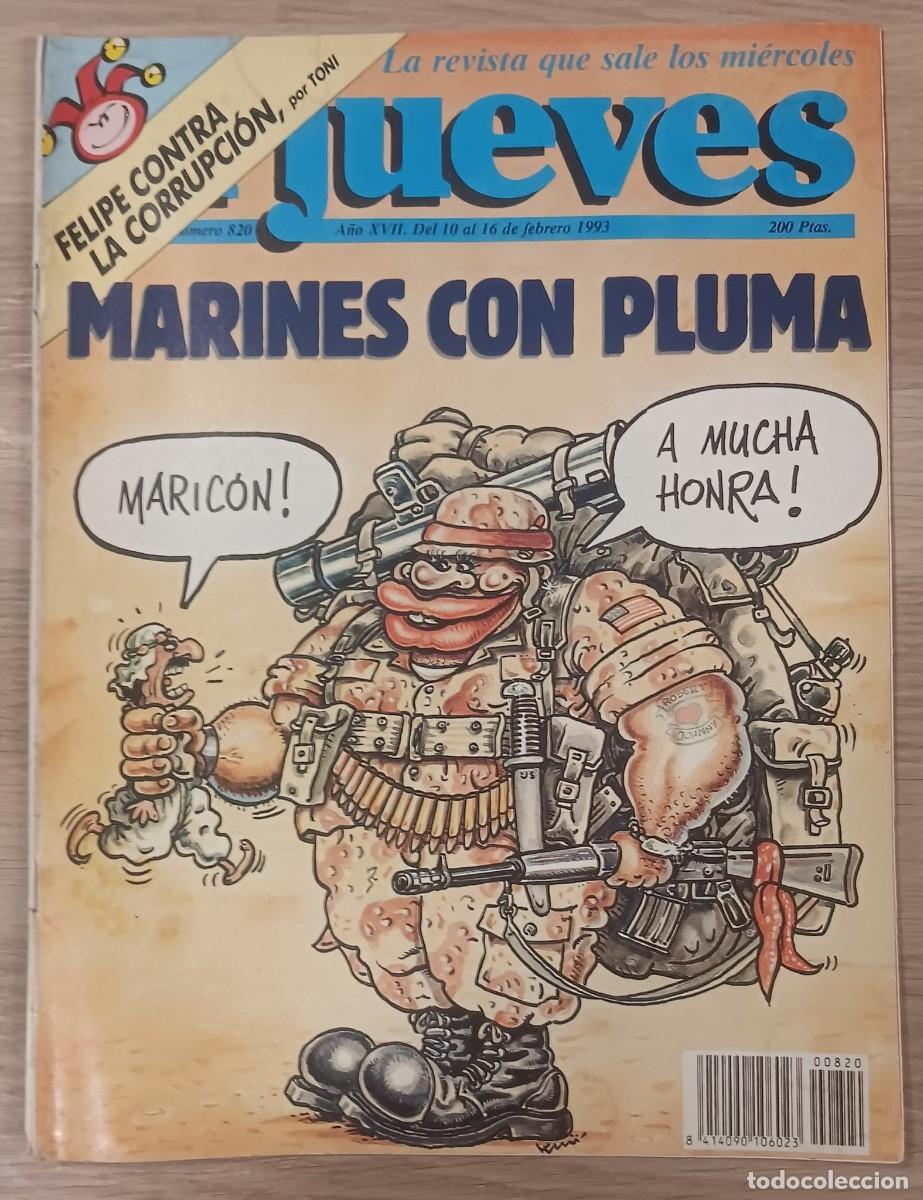 Coleccionismo de revista El Jueves: REVISTA COMIC EL JUEVES NUMERO 820
