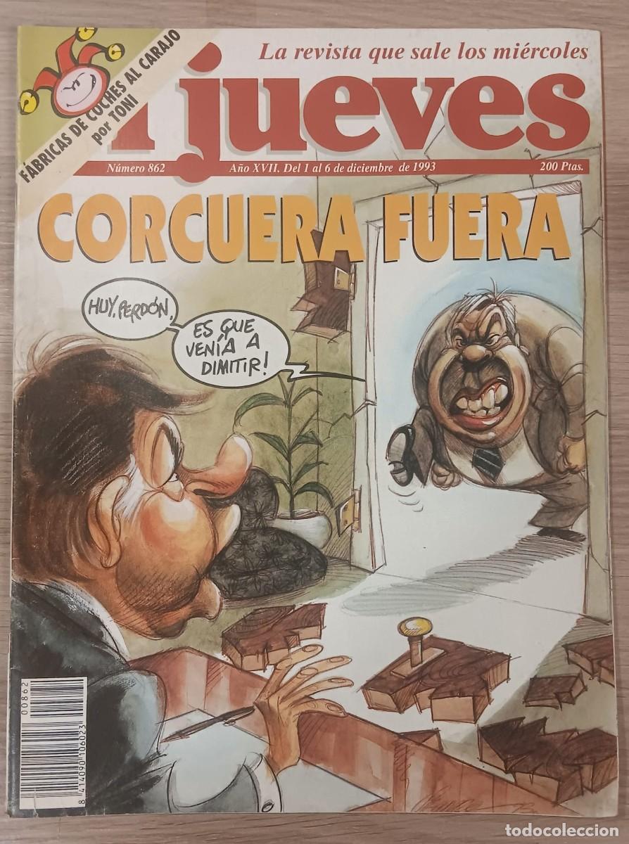Coleccionismo de revista El Jueves: REVISTA COMIC EL JUEVES NUMERO 862