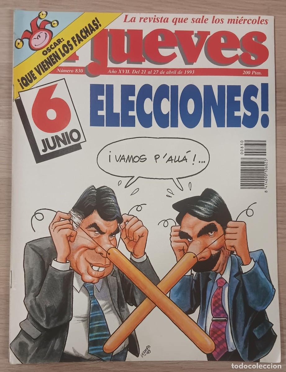 Coleccionismo de revista El Jueves: REVISTA COMIC EL JUEVES NUMERO 830