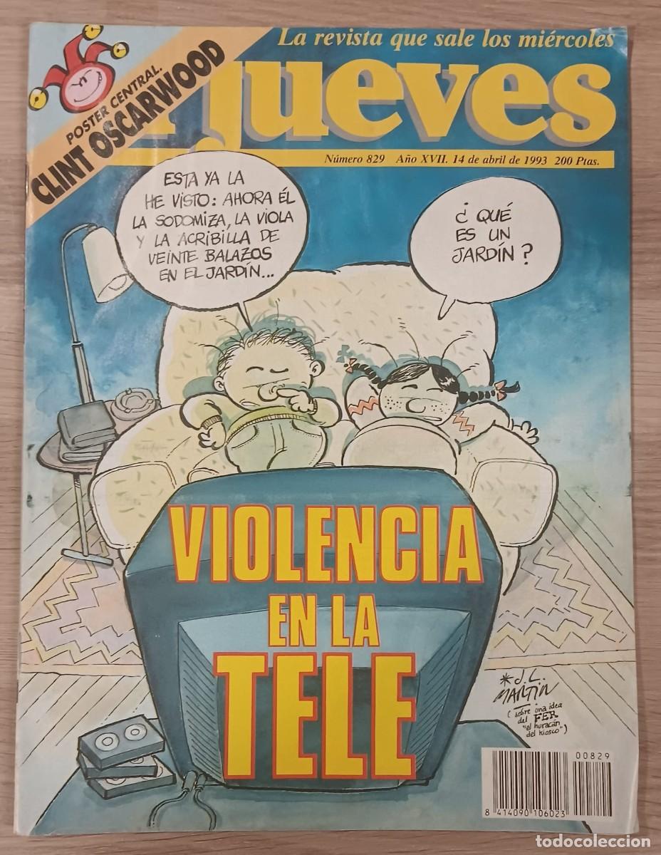 Coleccionismo de revista El Jueves: REVISTA COMIC EL JUEVES NUMERO 829