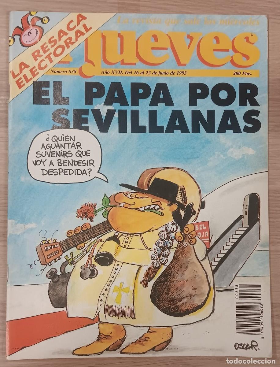 Coleccionismo de revista El Jueves: REVISTA COMIC EL JUEVES NUMERO 838