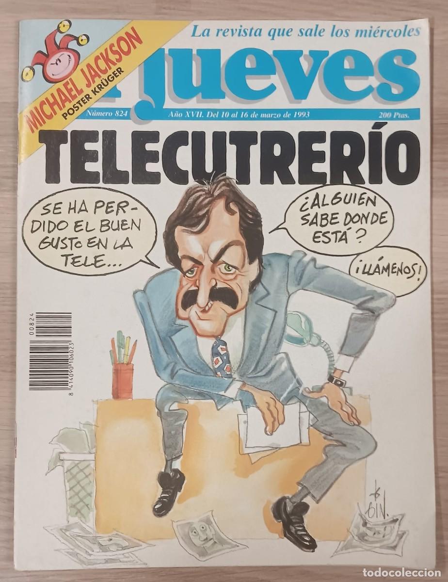 Coleccionismo de revista El Jueves: REVISTA COMIC EL JUEVES NUMERO 824