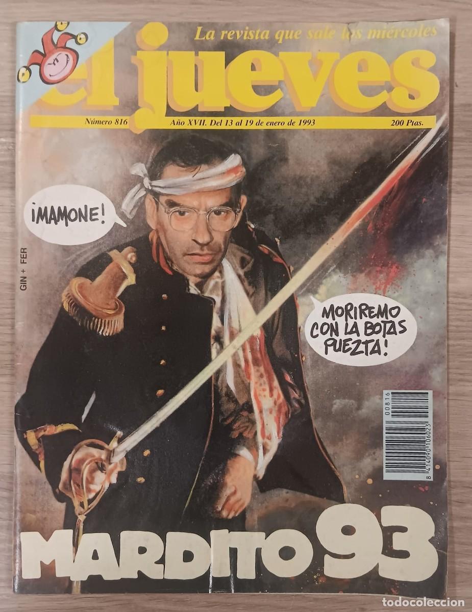 Coleccionismo de revista El Jueves: REVISTA COMIC EL JUEVES NUMERO 816