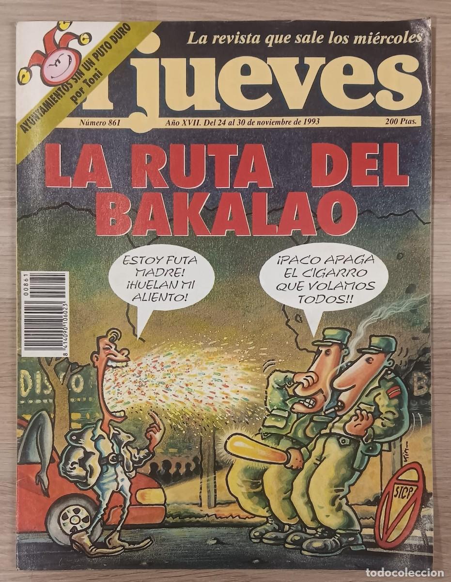 Coleccionismo de revista El Jueves: REVISTA COMIC EL JUEVES NUMERO 861