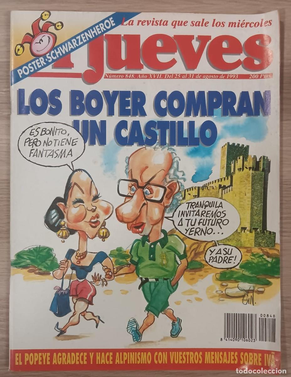 Coleccionismo de revista El Jueves: REVISTA COMIC EL JUEVES NUMERO 848