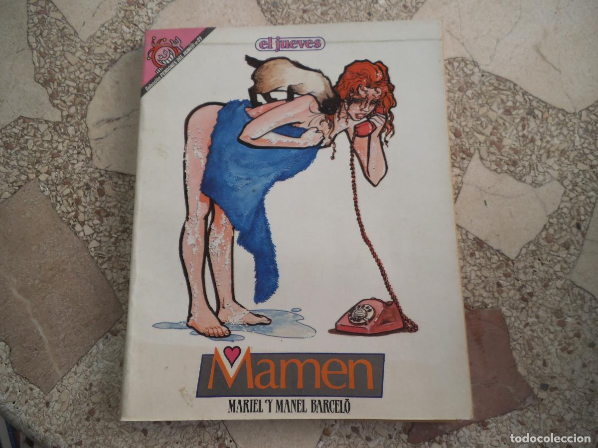 Coleccionismo de revista El Jueves: el jueves, pendones del humor n&ordm; 21, mamen, mariel y manel barcelo