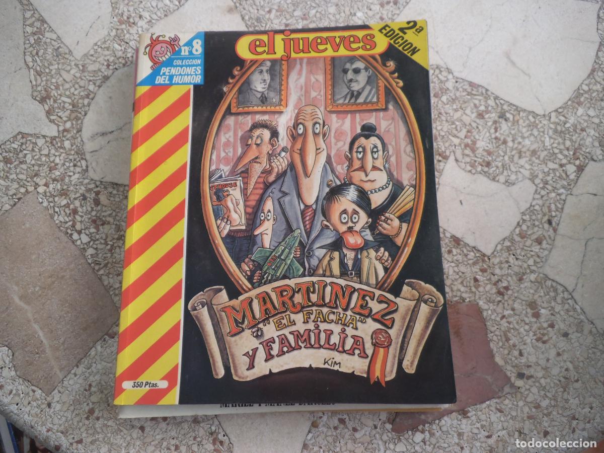 Coleccionismo de revista El Jueves: el jueves, pendones del humor n&ordm; 8, martinez el facha y familia, kim