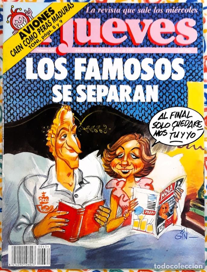Coleccionismo de revista El Jueves: Revista El Jueves N&ordm; 634 (1989)