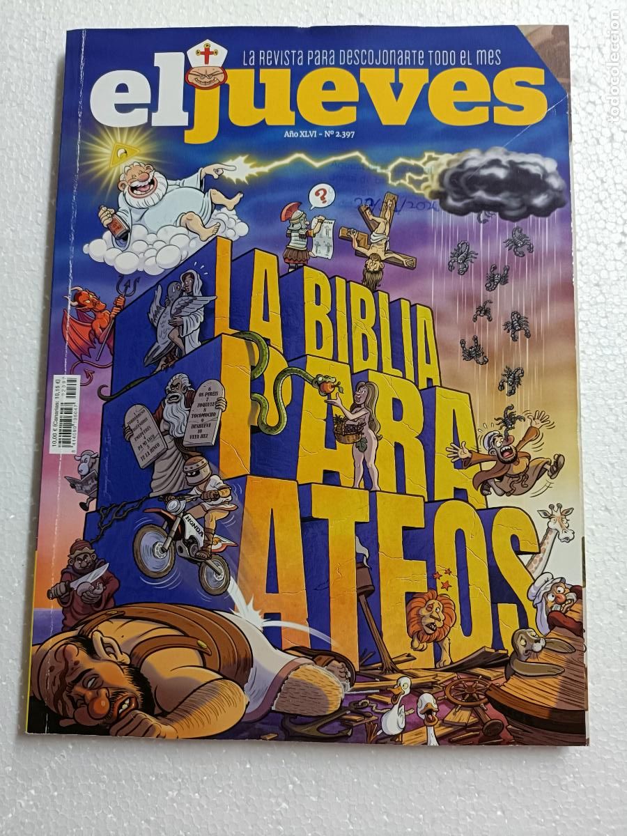 Coleccionismo de revista El Jueves: EL JUEVES 2.397. LA BIBLIA PARA ATEOS. 146 P&Aacute;GINAS