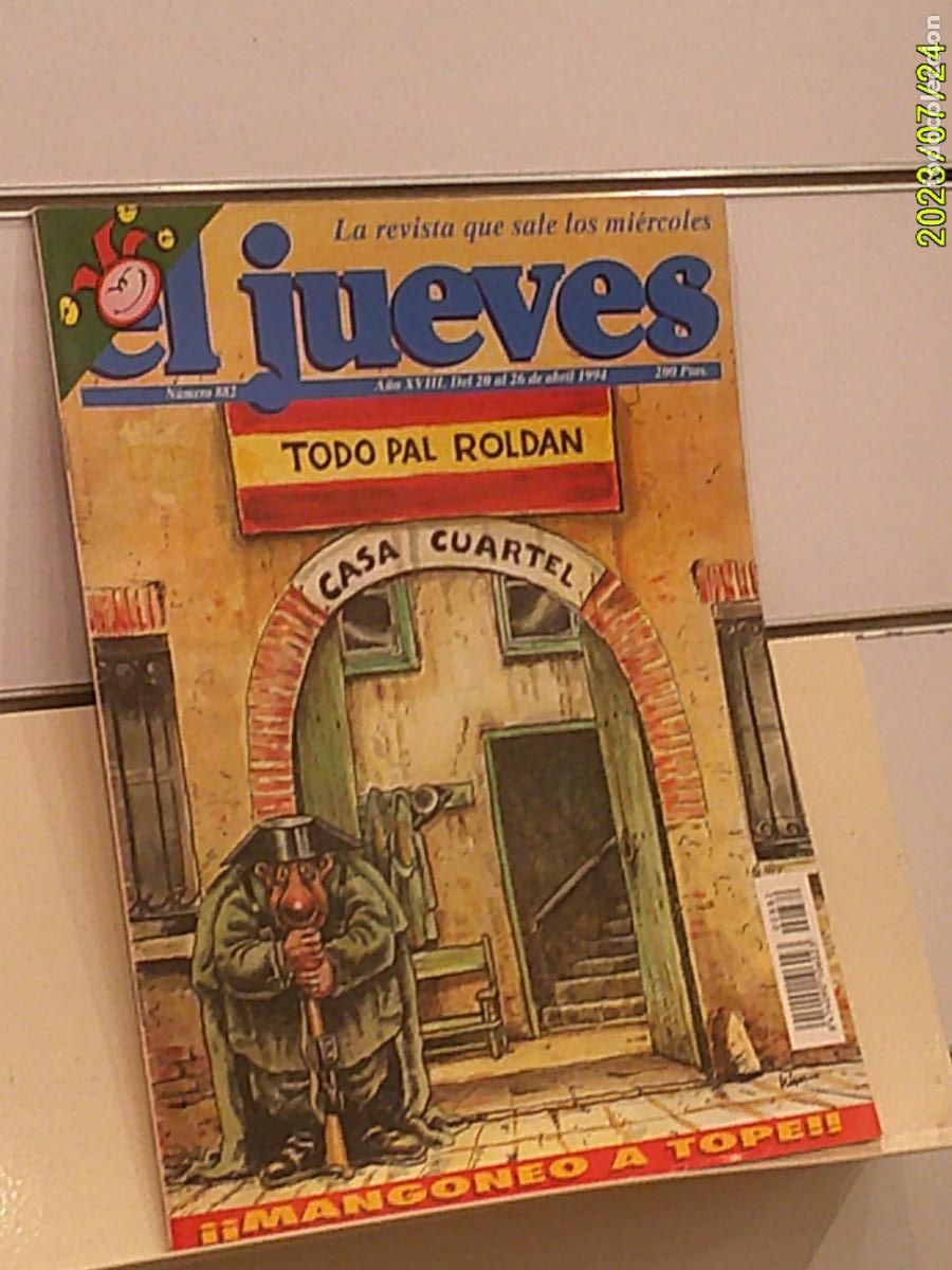 Collectionnisme de Magazine El Jueves: REVISTA EL JUEVES N&ordm; 882 ABRIL 1994