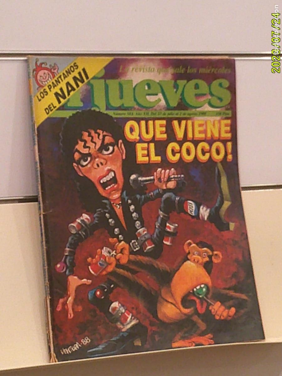 Collectionnisme de Magazine El Jueves: REVISTA EL JUEVES N&ordm; 583 JULIO-AGOSTO 1988