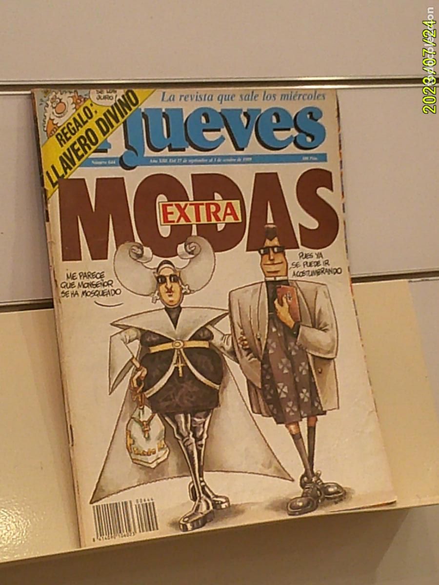Collectionnisme de Magazine El Jueves: REVISTA EL JUEVES N&ordm; 644 SEPTIEMBRE-OCTUBRE 1989