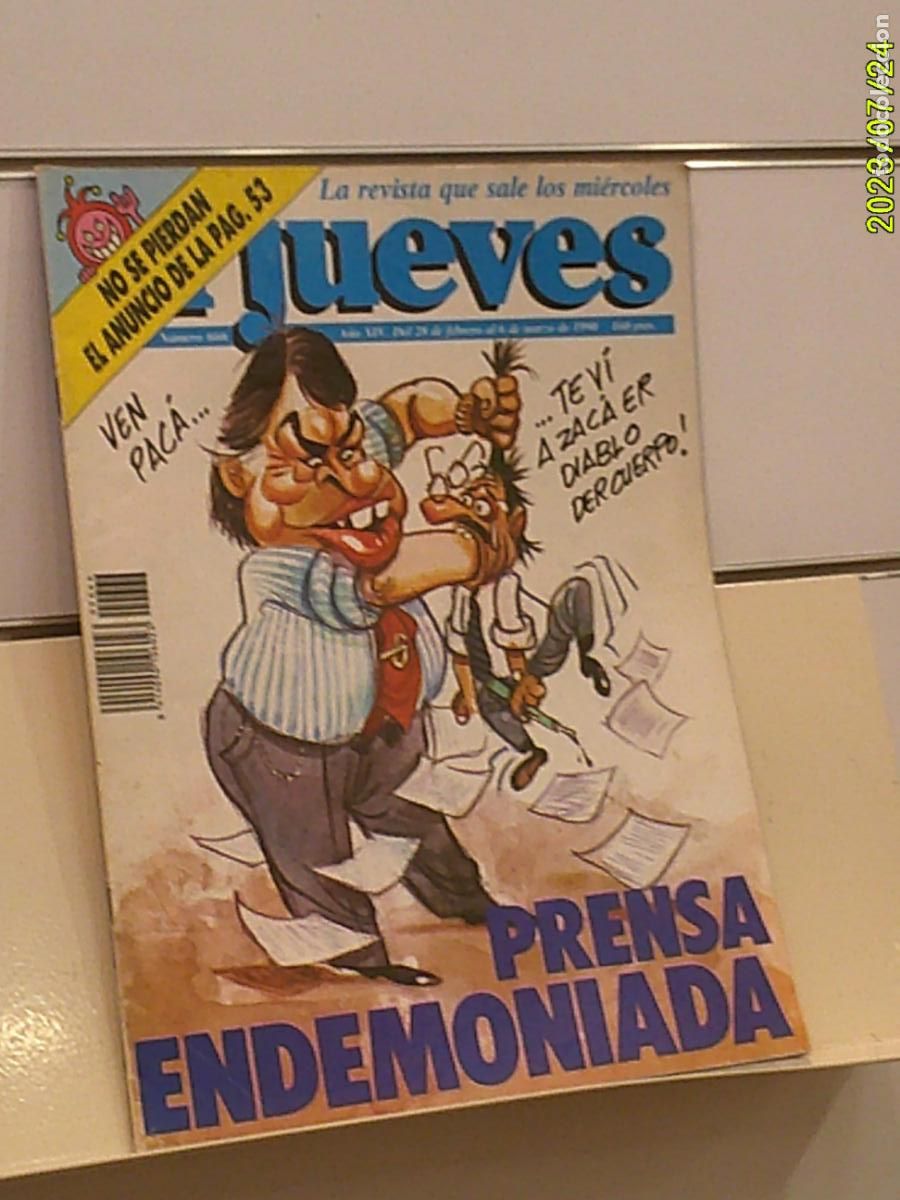 Collectionnisme de Magazine El Jueves: REVISTA EL JUEVES N&ordm; 666 FEBRERO-MARZO 1990