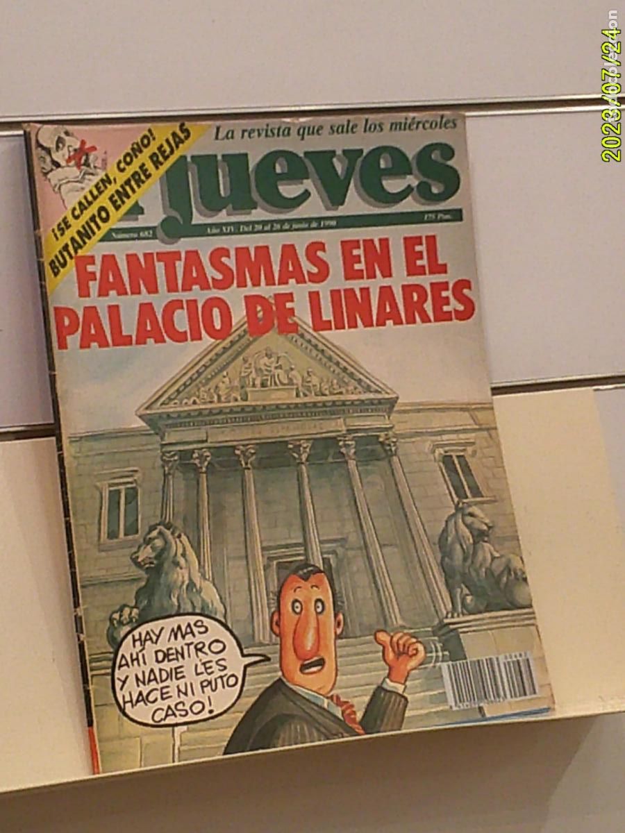 Coleccionismo de revista El Jueves: REVISTA EL JUEVES N&ordm; 682 JUNIO 1990