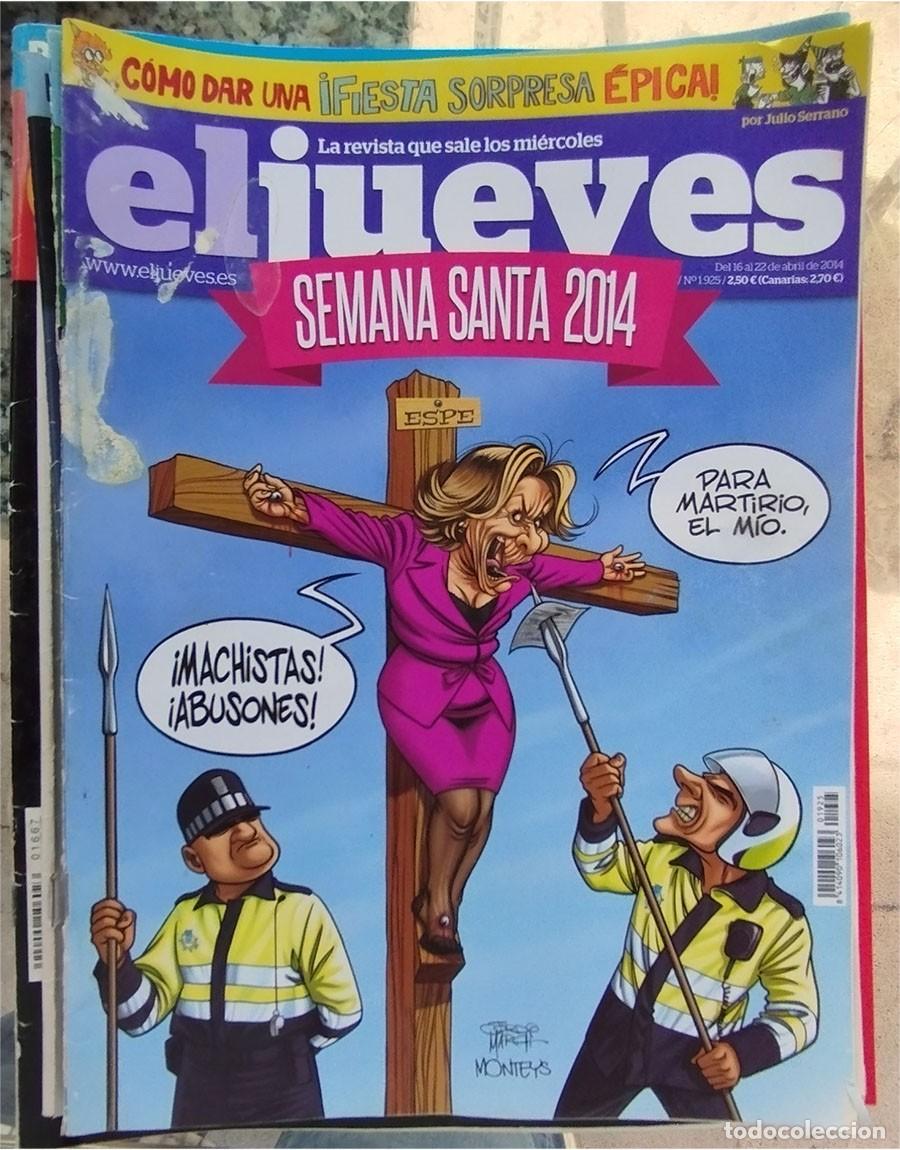 Coleccionismo de revista El Jueves: SEMANA SANTA 2014 COMO DAR UNA FIESTA SORPRESA EPICA EL JUEVES 16 DE ABRIL 2014