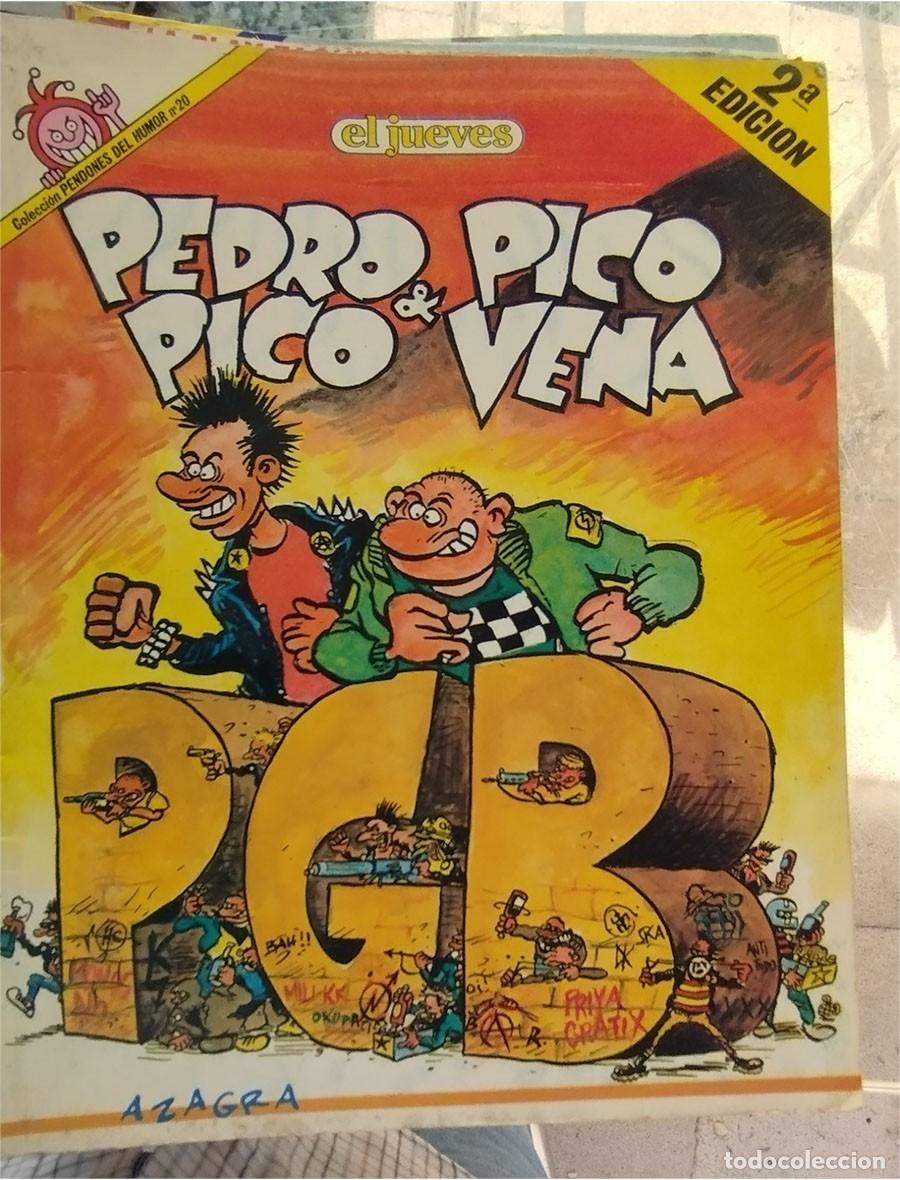 Coleccionismo de revista El Jueves: PGB PEDRO PICO Y PICO VENA EL JUEVES PENDONES HUMOR 20
