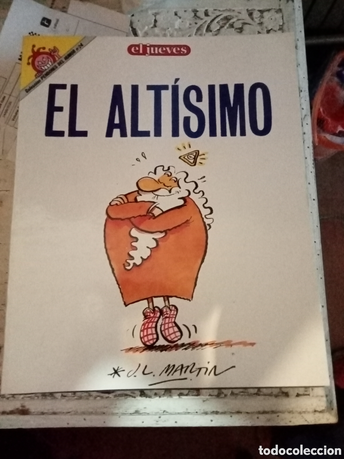 Coleccionismo de revista El Jueves: El jueves Colecci&oacute;n Pendones del humor n&ordm; 24 el altisimo