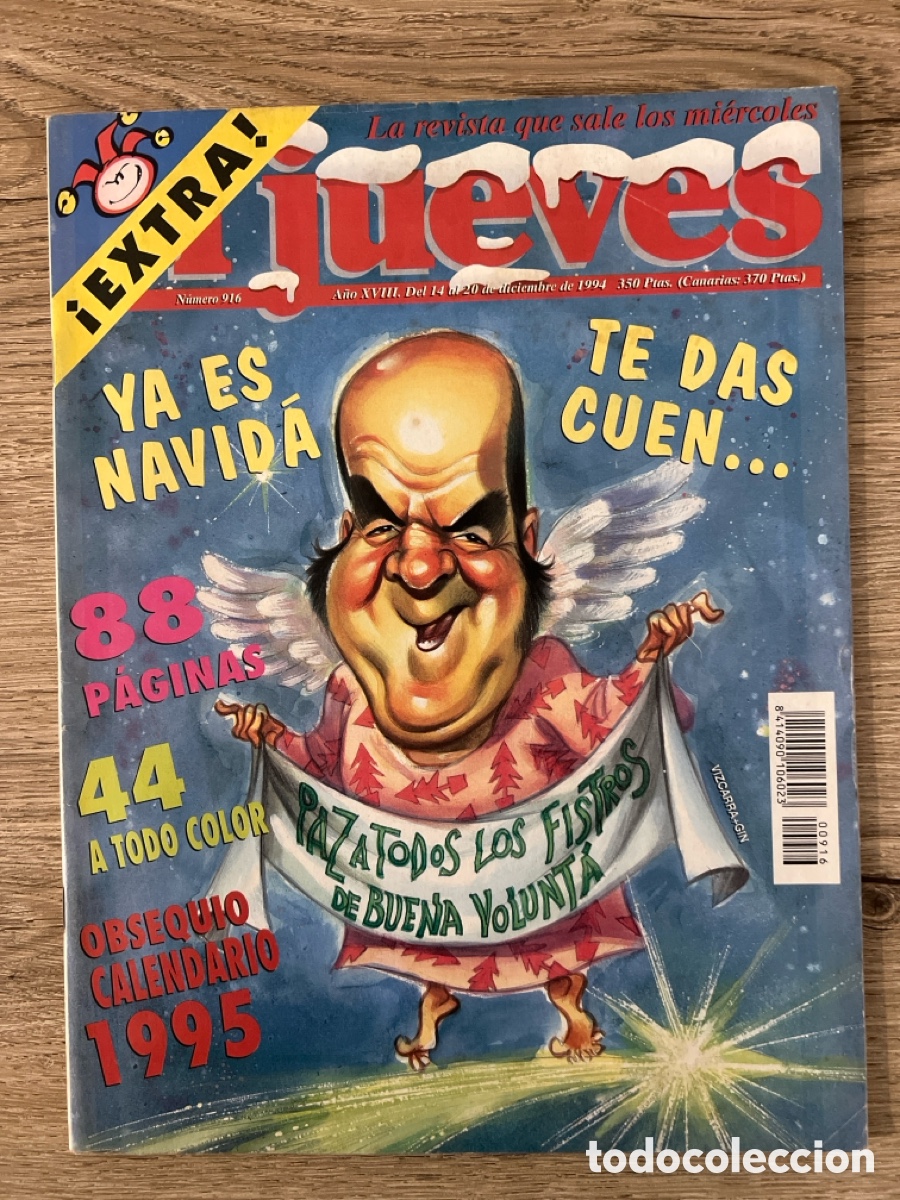 Coleccionismo de revista El Jueves: El Jueves - A&ntilde;o 18 - N&uacute;mero 916