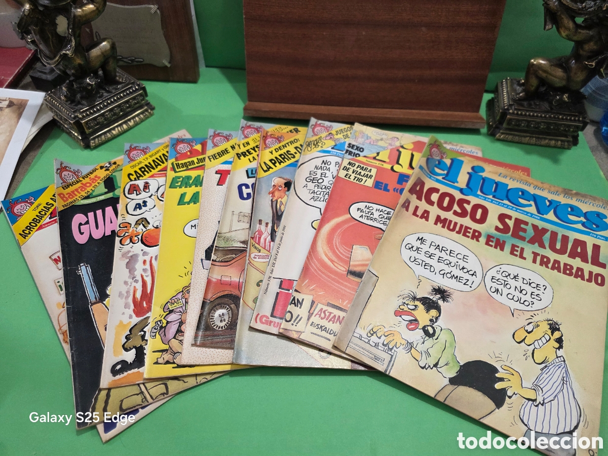 Coleccionismo de revista El Jueves: LOTE DE 10 REVISTAS...&rdquo;&rdquo;EL JUEVES&rdquo;&rdquo;...LA REVISTA QUE SALE LOS MI&Eacute;RCOLES...1998...