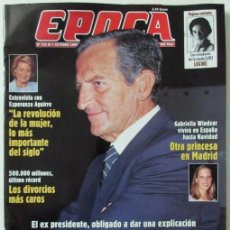 Coleccionismo de Revista Época: EPOCA 762 1999 DOLORES CANO, FEDERICO TRILLO, MARIO CONDE, ESPERANZA AGUIRRE, LOEWE, CHESTE