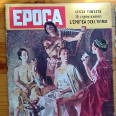 Coleccionismo de Revista Época: REVISTA EPOCA Nº 439 - 1 DE MARZO 1959 - L' EPOPEA DELL'UOMO - MARILYN MONROE - SOPHIA LOREN. Lote 193264610