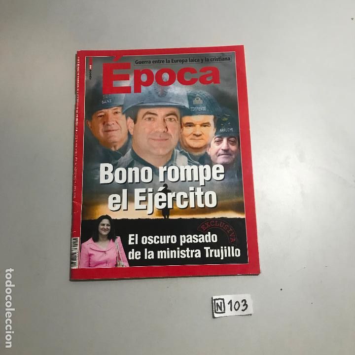 Coleccionismo de revista &Eacute;poca: REVISTA EPOCA - Foto 1