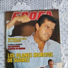 Coleccionismo de Revista Época: REVISTA ÉPOCA. Nº 131. SEPTIEMBRE 1987. SUÁREZ ATACA EN SILENCIO. EL CALVARIO DE BOYER.........LEER. Lote 343032663