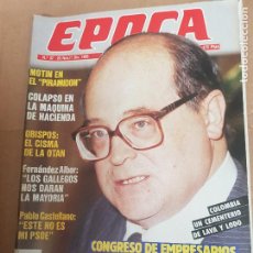 Coleccionismo de Revista Época: EPOCA -NOVIEMBRE DE 1985-Nº37. Lote 358121340