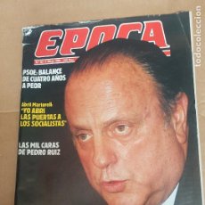 Coleccionismo de Revista Época: EPOCA -MAYO DE 1986-Nº60. Lote 358121460