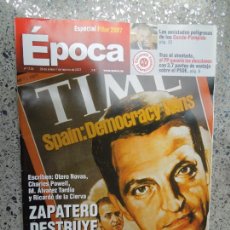 Coleccionismo de Revista Época: EPOCA REVISTA Nº 1134- 01-02-2007- ZAPATERO DESTRUYE EL LEGADO DE SUAREZ. Lote 382169429