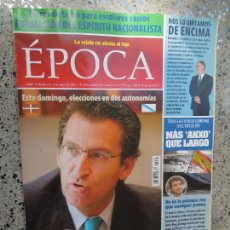 Coleccionismo de Revista Época: EPOCA REVISTA Nº 1235- 03-03-2009- FEIJOO GANA. Lote 382170974