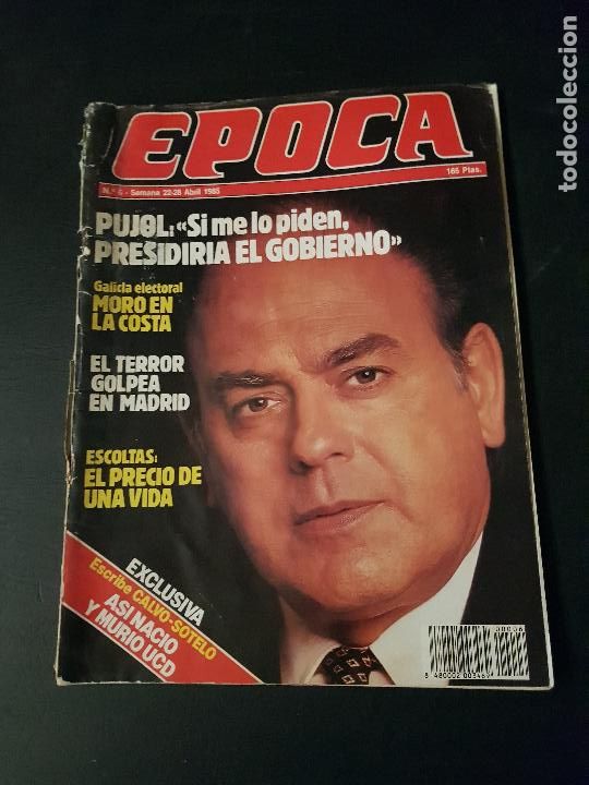 Coleccionismo de revista &Eacute;poca: EPOCA -ABRIL DE 1985 - Foto 1