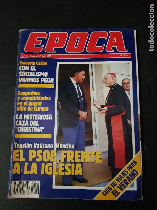 Coleccionismo de revista &Eacute;poca: EPOCA-JULIO DE 1985 - Foto 1