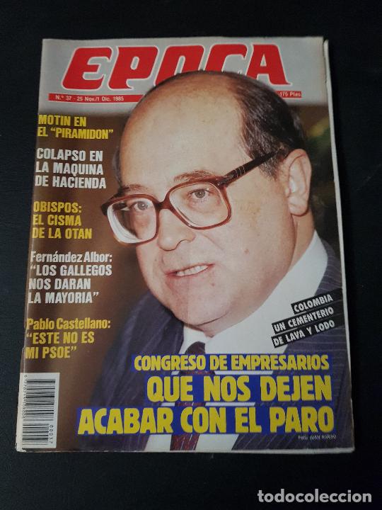 Coleccionismo de revista &Eacute;poca: EPOCA-NOV.DIC. DE 1985 - Foto 1