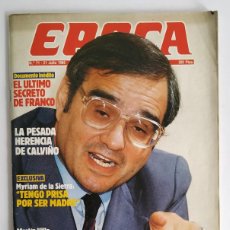 Coleccionismo de Revista Época: REVISTA EPOCA 71 : CASO BANESTO - SECRETO FRANCO - RUIZ MATEOS - LUZ CASAL - PORSCHE 944-S. Lote 400260809