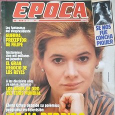 Coleccionismo de Revista Época: REVISTA EPOCA 303 : ELENA OCHOA - JUGUETES - TENIS - TV ANDALUZA - CONCHA PIQUER