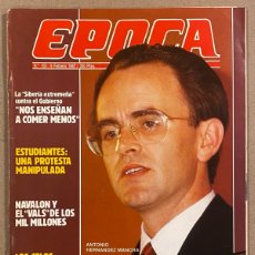 Coleccionismo de Revista Época: ÉPOCA N° 100 (1987). LAS 100 ESPAÑOLAS, PACO LLORENTE, HERNÁNDEZ MANCHA, ÁLVAREZ DEL MANZANO,…